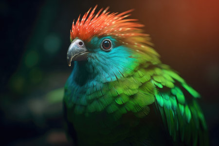 Magnificent Quetzal Birdの素材