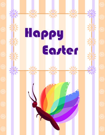 Easter greeting card - EPS AI8のイラスト素材