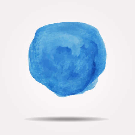 Vector colorful watercolor design elementのイラスト素材