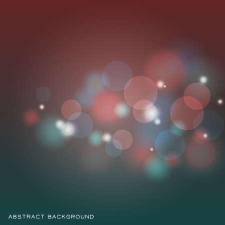 Vector abstract colorful bokeh backgroundのイラスト素材