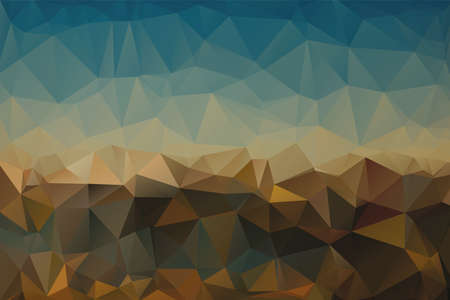 Illustration of vector abstract polygonal background for your designのイラスト素材
