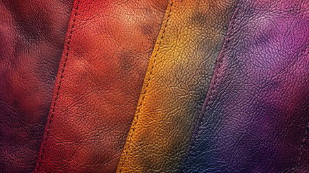 Vintage colorful leather texture background for print, fashion, banner, footwear, furniture, accessoriesの素材