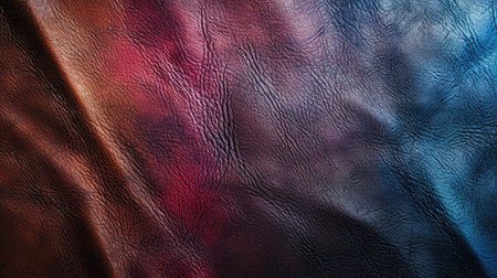 Vintage colorful leather texture background for print, fashion, banner, footwear, furniture, accessoriesの素材