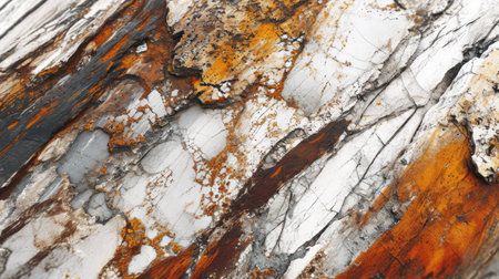 Abstract artistic detailed wooden background with wavy marble textureの素材