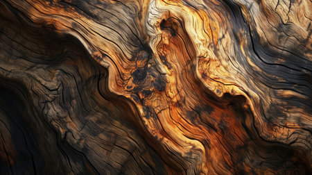 Abstract artistic detailed wooden texture backgroundの素材