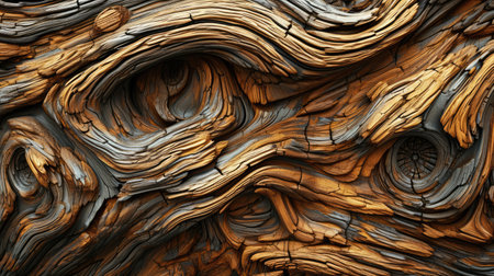 Abstract artistic detailed wooden texture backgroundの素材