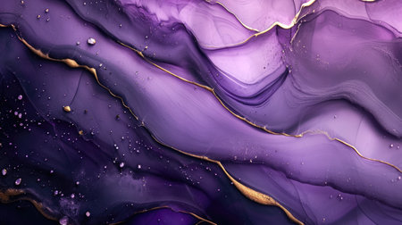 Abstract artistic dark alcohol ink colorful background. Marble liquid texture bannerの素材