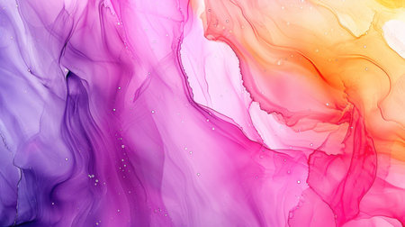 Abstract artistic alcohol ink colorful background. Marble liquid texture bannerの素材
