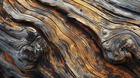 Abstract artistic detailed wooden texture backgroundの素材