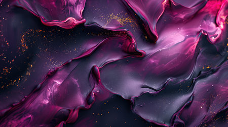 Abstract artistic dark alcohol ink colorful background. Marble liquid texture bannerの素材