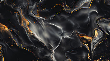 Abstract artistic dark alcohol ink colorful background. Marble liquid texture bannerの素材