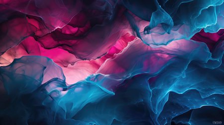Abstract artistic dark alcohol ink colorful background. Marble liquid texture bannerの素材