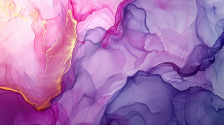 Abstract artistic bright pastel alcohol ink colorful background. Marble liquid texture bannerの素材