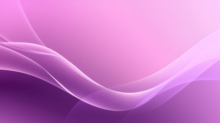Abstract background with smooth lines in purple and pink colors.の素材