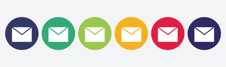 Mail envelope icon vector illustration.のイラスト素材