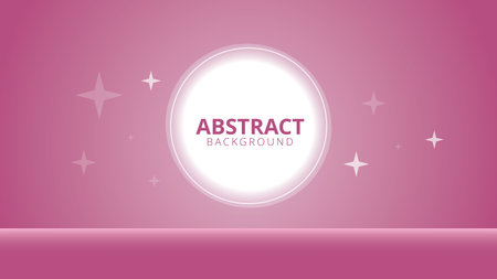 Abstract background for product presentation. Vector Illustration. Pink background.のイラスト素材