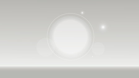 White abstract background with circle and place for text. Vector illustration.のイラスト素材