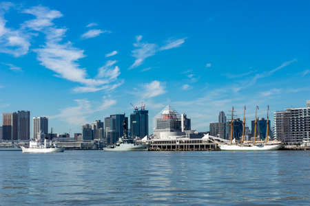 Scenery from Toyosu Gururi Parkの写真素材