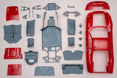 Make a Plastic Modelの写真素材