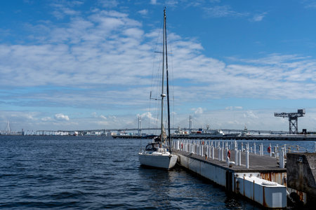 Yokohama City, Kanagawa Prefecture Yokohama New Portの写真素材