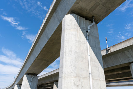 Scenery of a highway junction