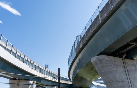 Scenery of a highway junction
