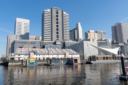 Scenery of an office building in Shinagawa