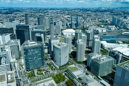 Yokohama Skyscrapersの写真素材