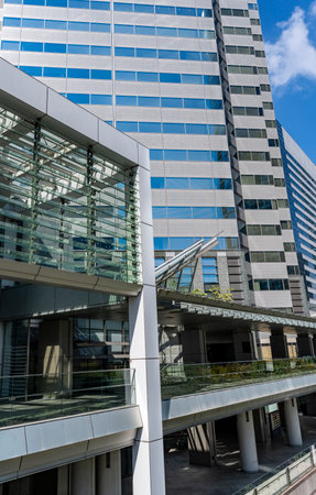 Shinagawa office buildingsの写真素材