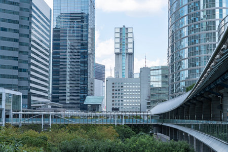 Shinagawa office building scene