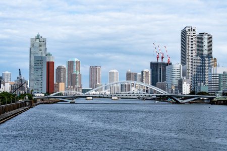 Tokyo Bay Area Sceneryの写真素材