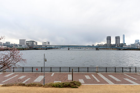 Tokyo Bay Area Sceneryの写真素材