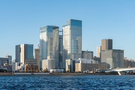 Tokyo Bay Area Sceneryの写真素材