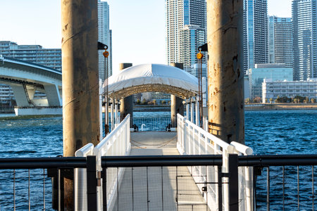 Tokyo Bay Area Sceneryの写真素材