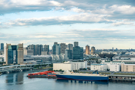 Scenery of Odaiba, Minato Ward, Tokyoの写真素材