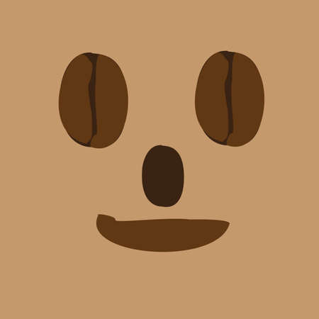 Smile coffeeのイラスト素材