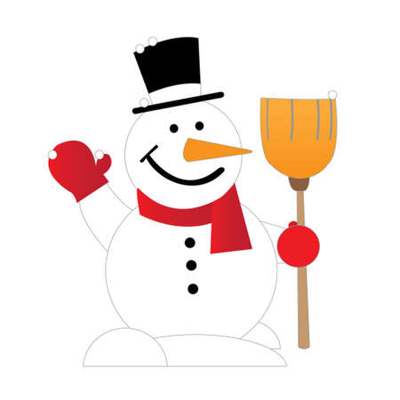 snowmanのイラスト素材