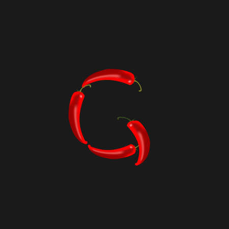 chilli peppersのイラスト素材