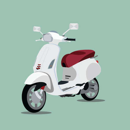 scooter 3dのイラスト素材