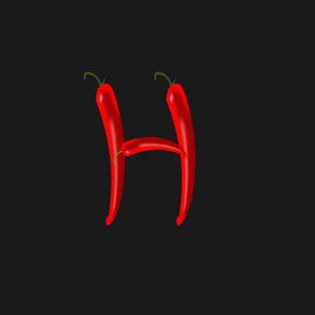 chilli peppersのイラスト素材