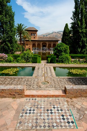 The Alhambra, most famous arab citadel in Granada, Spain
