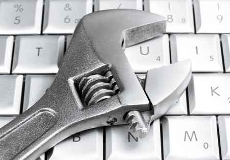 It support, keypad with forcepsの写真素材