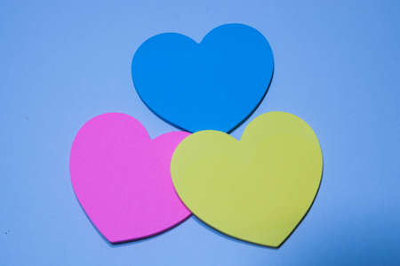 Hearts Happy Valentines day card