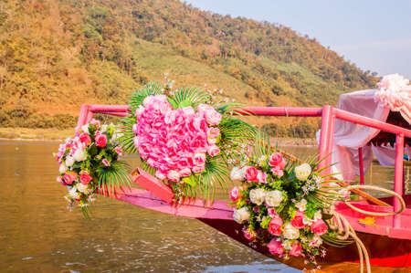 Flowers of love @ Boat of love.の写真素材