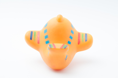 The screen shot acrobatic action toys of airplaneの写真素材