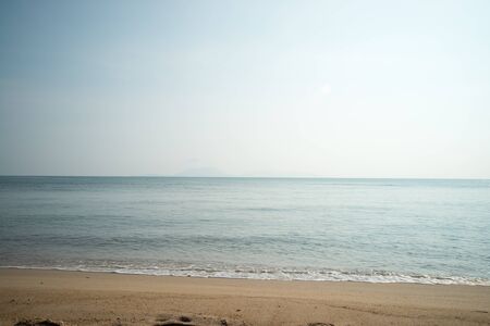 On the beachの写真素材