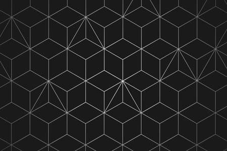 Abstract geometric line background. Vector illustration. eps 10のイラスト素材