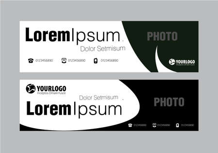 Creative Corporate Horizontal Banner Templateのイラスト素材