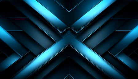 Geometric pattern background with light effect. generative aiの素材