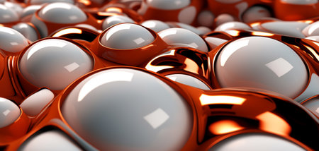 3d abstract pattern background. generative aiの素材